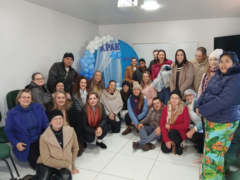 APAE Maurício Dalla Vecchia de Descanso comemora 40 anos de fundação